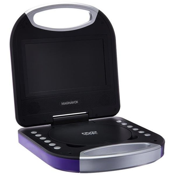 Magnavox Magnavox MTFT750PL 7 ft. Portable DVD Player - Purple MTFT750PL